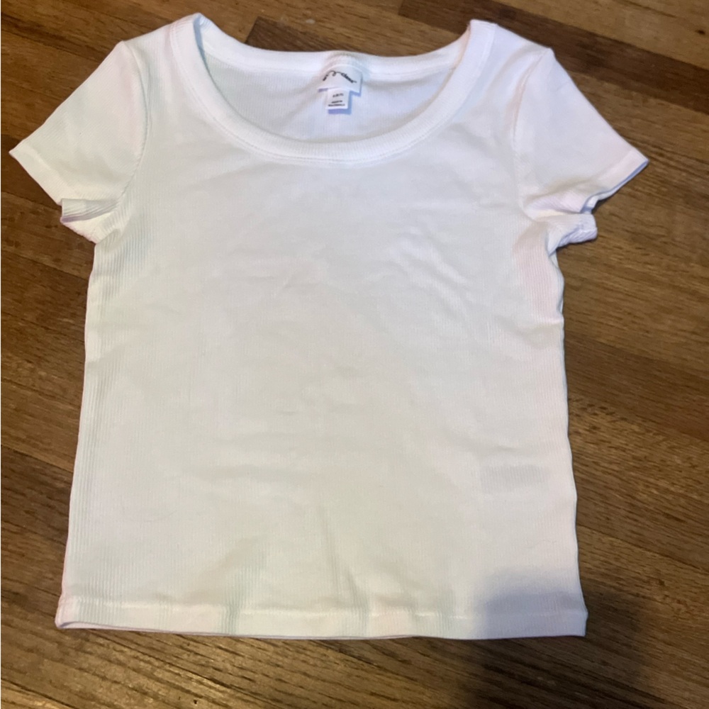White kids art class t shirt